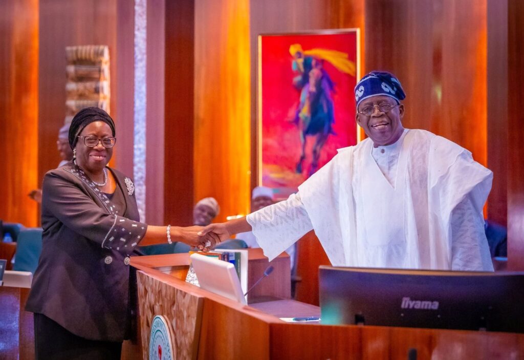 What Tinubu Said at the Swearing in of Justice Kekere-Ekun (photos)