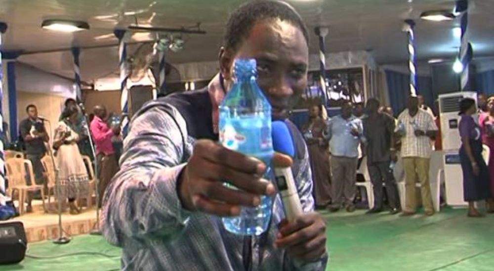 NAFDAC Seals Pastor Fufeyin’s Miracle Water Factory, Investigates Church’s Healing Claims (video)