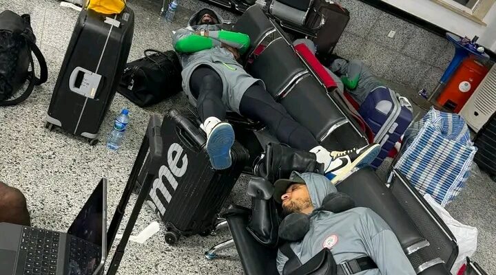 Super Eagles Left Sleeping on Airport Seats at Libya Airport